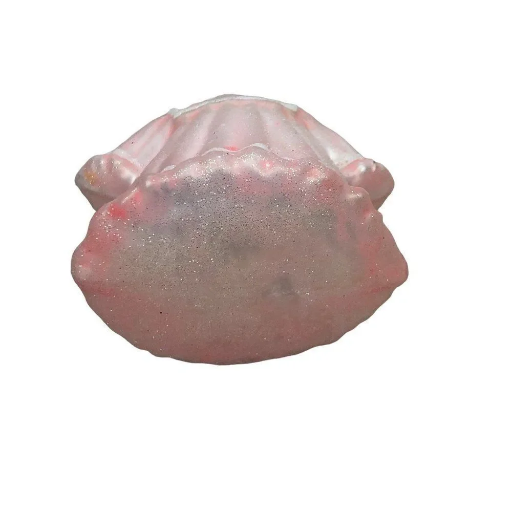 CDL Glass Blown Ornaments Baby Pink Dress Christmas 3